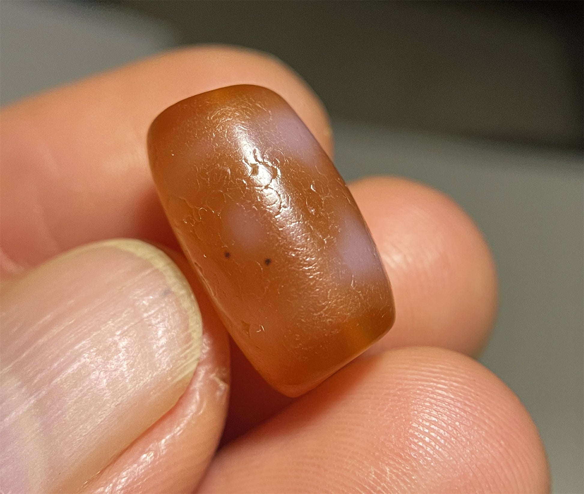 Ancient Dzi Bead Genuine Tibetan Three Eyes Amulet Pendant Himalaya Agate Pure Real Mini 3 Eyed Gzi Old Antique Talisman Bracelet Authentic