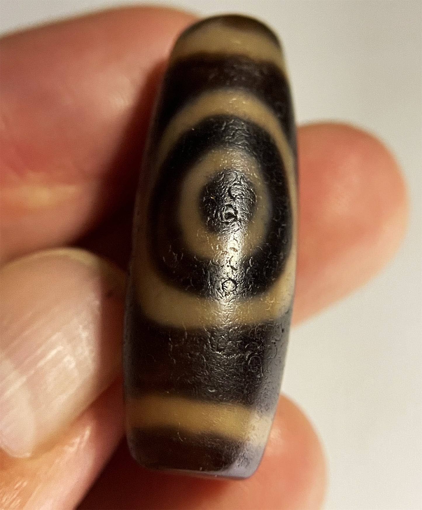 Ancient Genuine Tibetan Three Eyes Dzi Bead Mountain Amulet Pendant Real Himalayan Agate Pure Special One Two Eyed Gzi Old Antique Talisman Bracelet