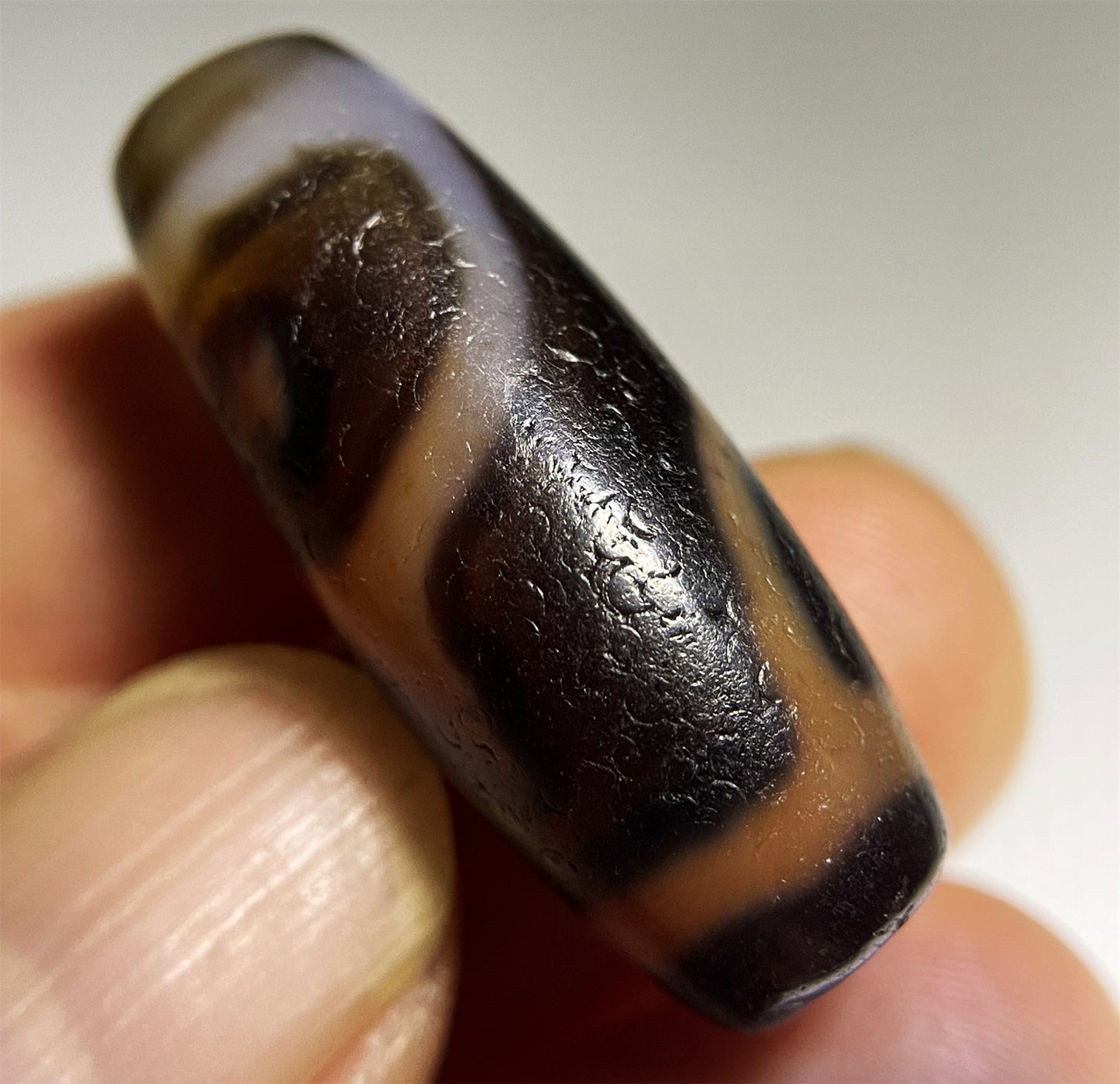 Ancient Guru Rinpoche Two Eyes Dzi Bead Amulet Tibetan Pendant Real Himalayan Agate Pure Special Star Gzi Old Antique Genuine Talisman Bracelet