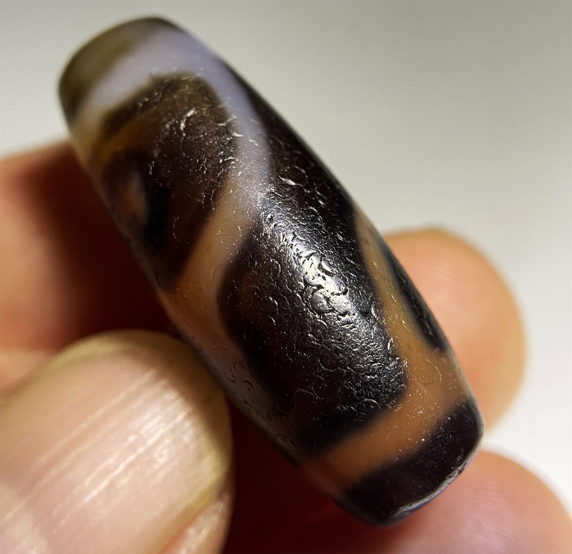 Ancient Guru Rinpoche Two Eyes Dzi Bead Amulet Tibetan Pendant Real Himalayan Agate Pure Special Star Gzi Old Antique Genuine Talisman Bracelet