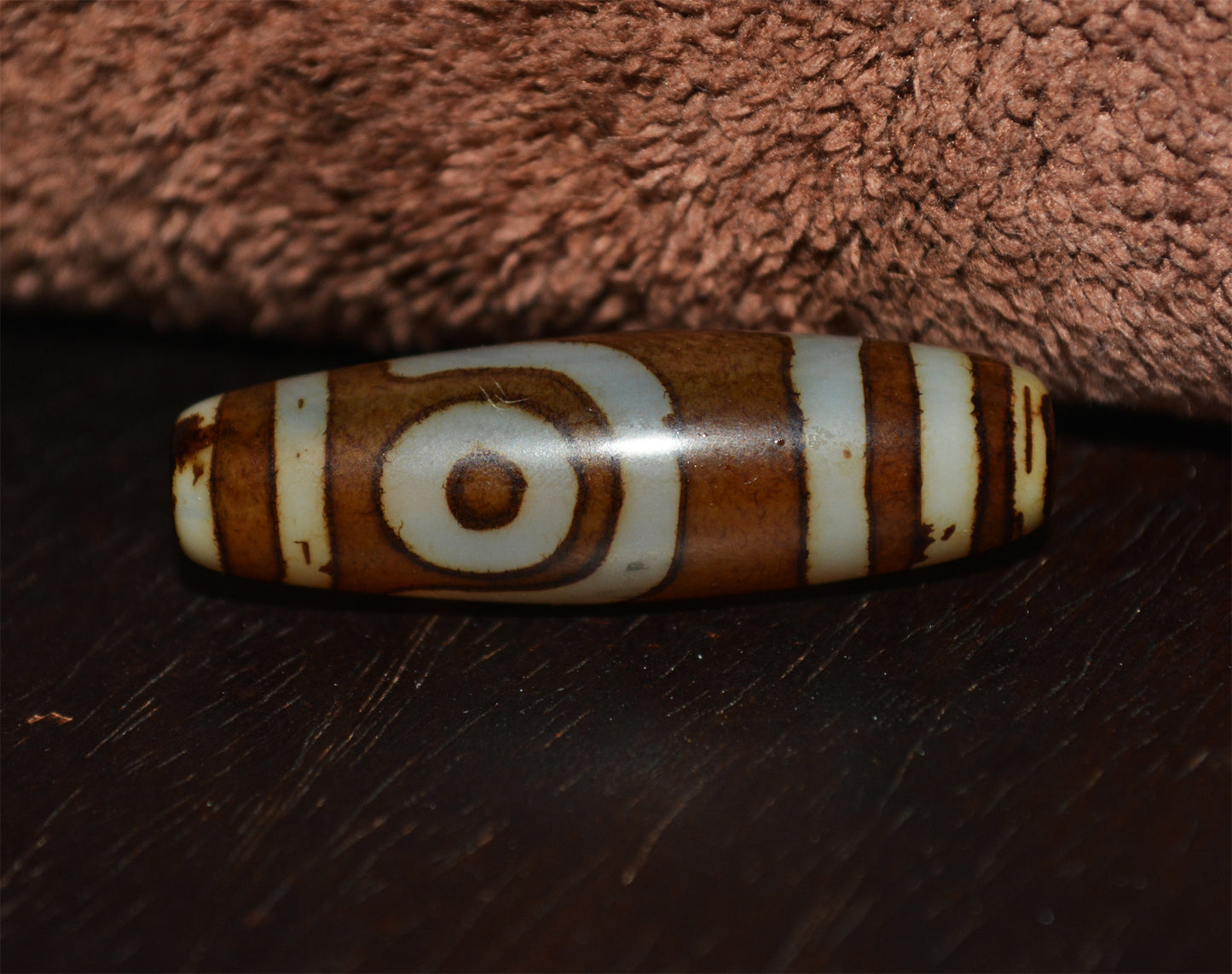 Ancient Tibet Two Eyes Dzi Bead Amulet Real Pendant Himalayan Agate Pure 2 Eyed Gzi Old Antique Genuine Talisman Bracelet