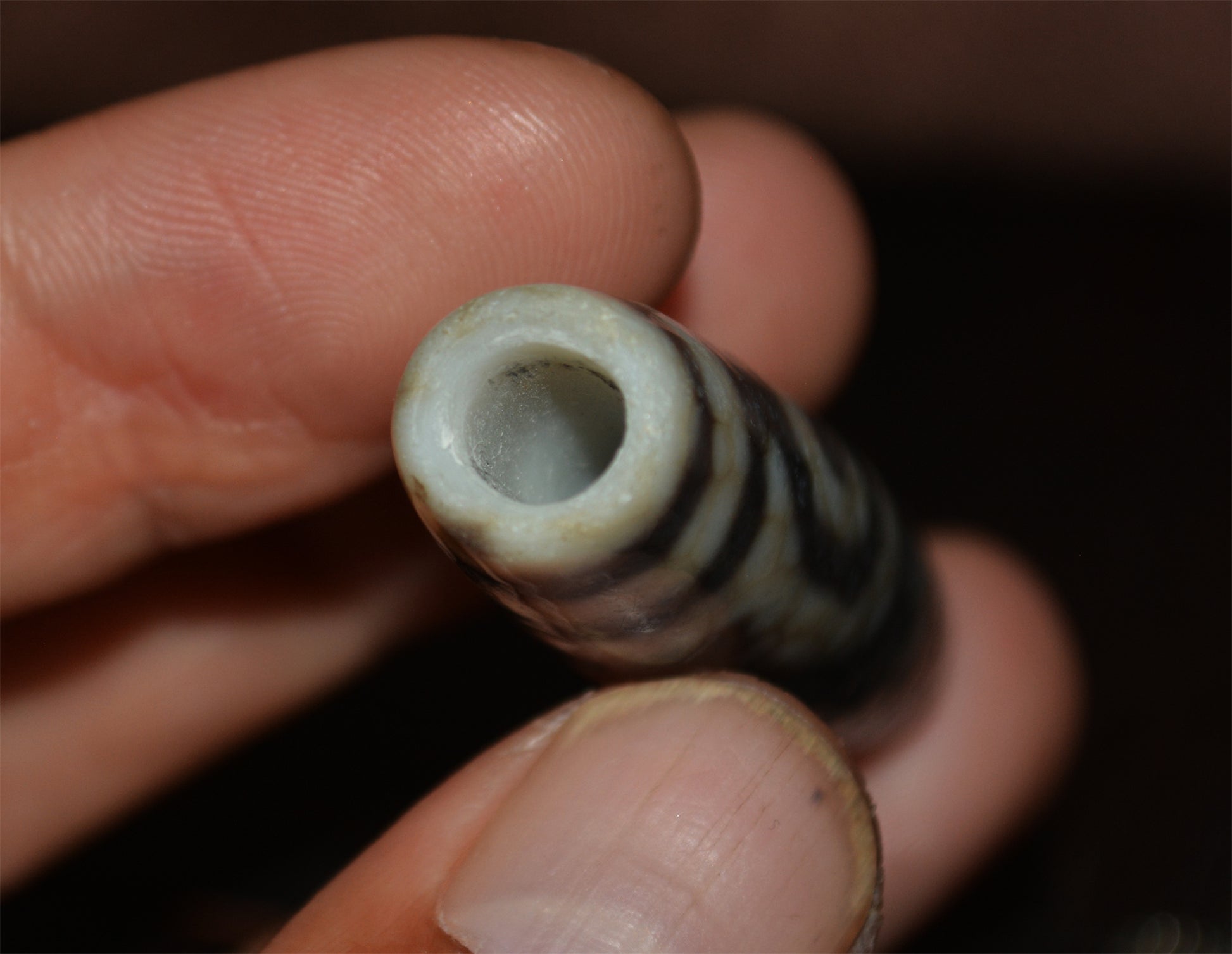 Ancient Tibetan Real Two Eye Dzi Bead Amulet Himalayan Pendant Agate Pure 2 Eyed Gzi Old Antique Genuine Talisman Bracelet