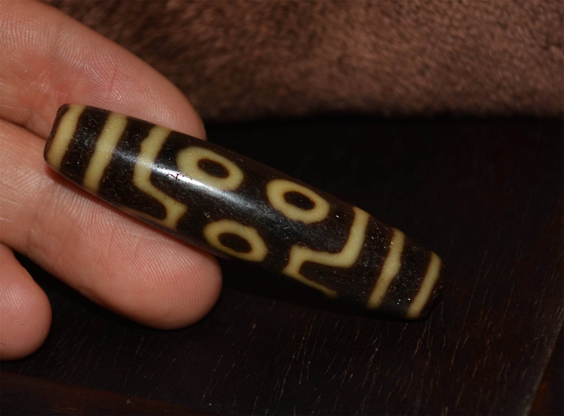 Ancient Tibetan Seven Eyes Dzi Bead Amulet Real Himalayan Pendant Agate Pure 7 Eyed Gzi Old Antique Genuine Talisman Bracelet