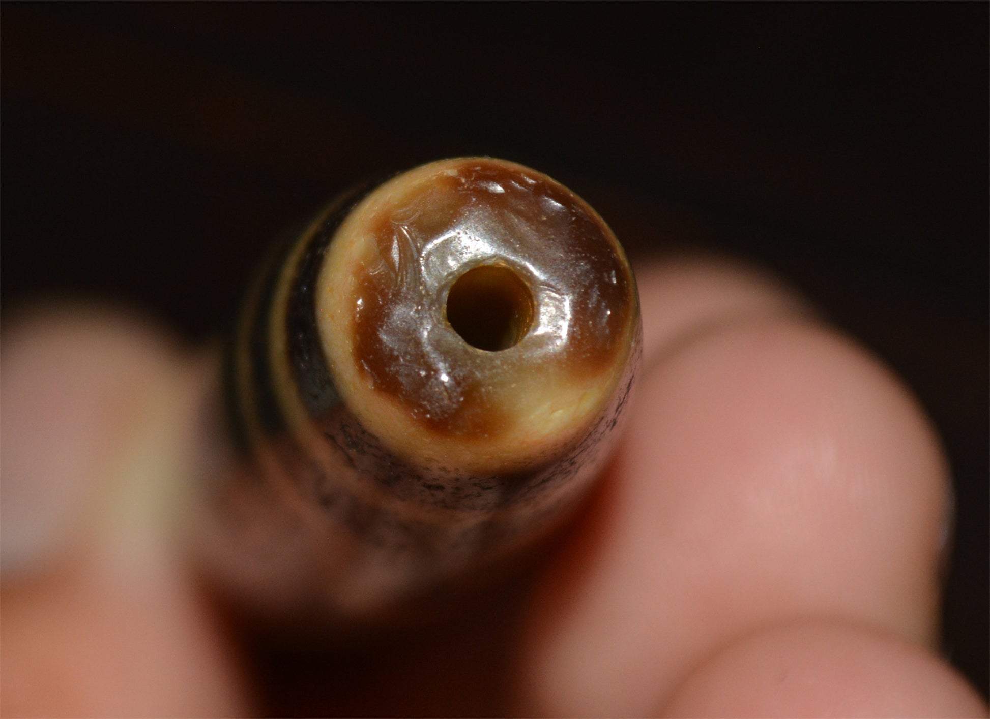 Ancient Tibetan Seven Eyes Dzi Bead Amulet Real Himalayan Pendant Agate Pure 7 Eyed Gzi Old Antique Genuine Talisman Bracelet