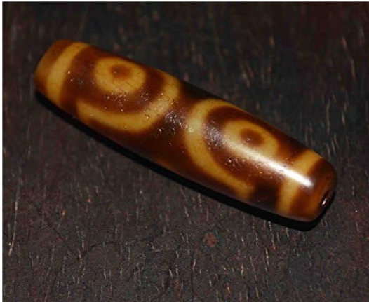 Genuine Ancient Tibetan Three Eyes Dzi Bead Amulet Pendant Himalayan Old Real Agate 3 Eyed Pure Gzi Talisman Bracelet
