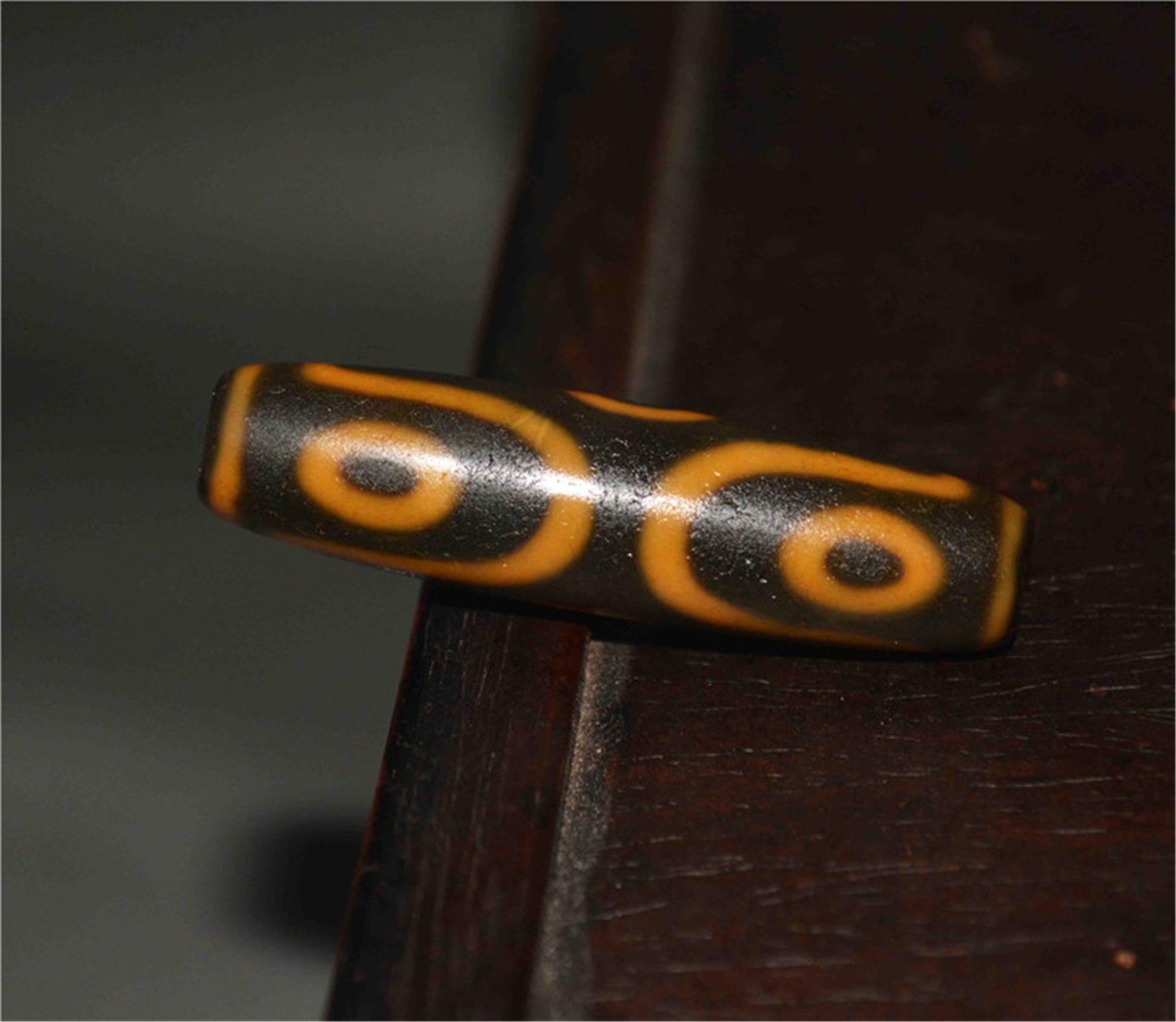 Genuine Himalaya Ancient Six Eyes Dzi Bead Pendant Amulet Tibetan Old Antique Real Agate Nepal 6 Eyed Pure Gzi Talisman Bracelet
