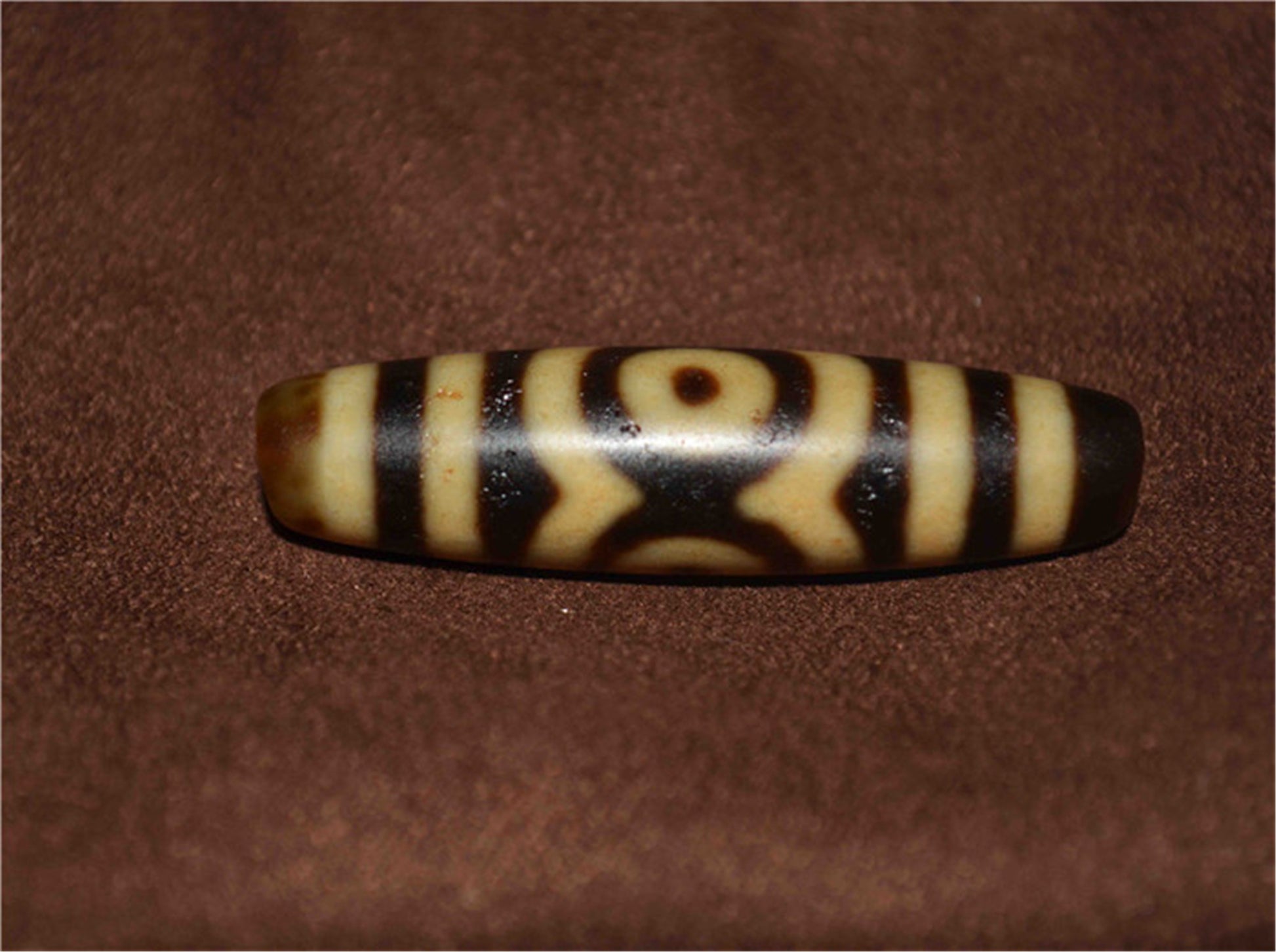 Genuine Himalaya Ancient Three Eyes Dzi Bead Pendant Amulet Tibetan Old Antique Real Agate Nepal 3 Eyed Pure Gzi Talisman Bracelet