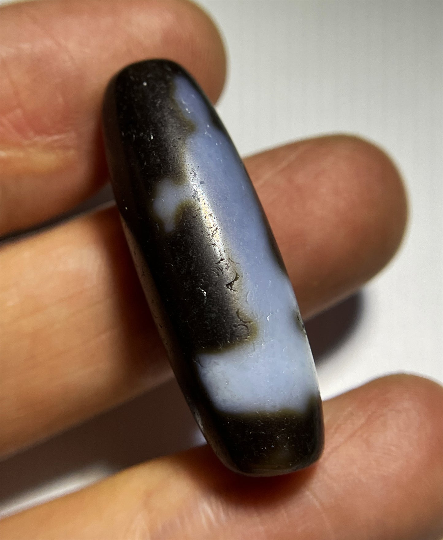 Genuine Himalayas Ancient Kwan Yin Buddha Dzi Bead Amulet Pendant Tibetan Agate Pure Guanyin Gzi Old Antique Real Talisman Bracelet