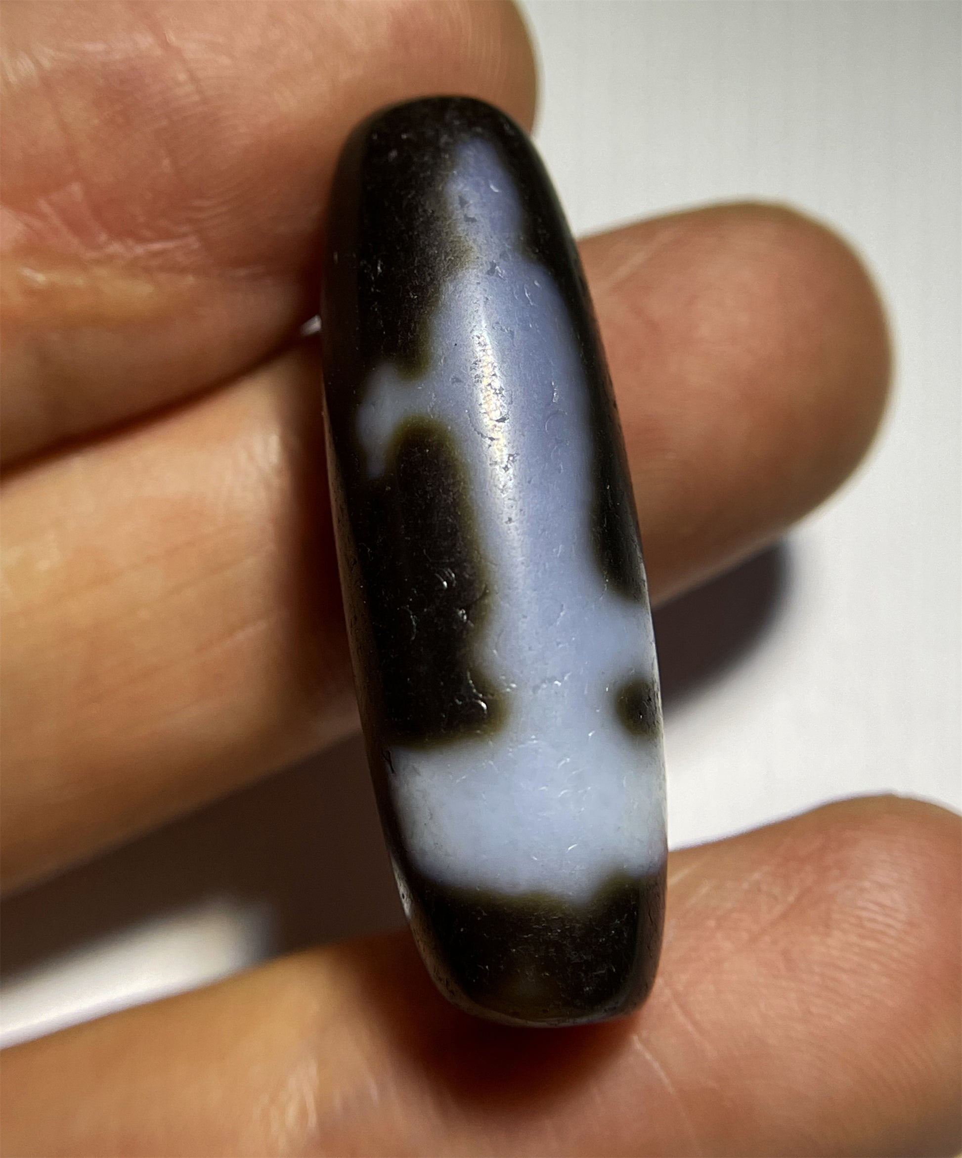 Genuine Himalayas Ancient Kwan Yin Buddha Dzi Bead Amulet Pendant Tibetan Agate Pure Guanyin Gzi Old Antique Real Talisman Bracelet