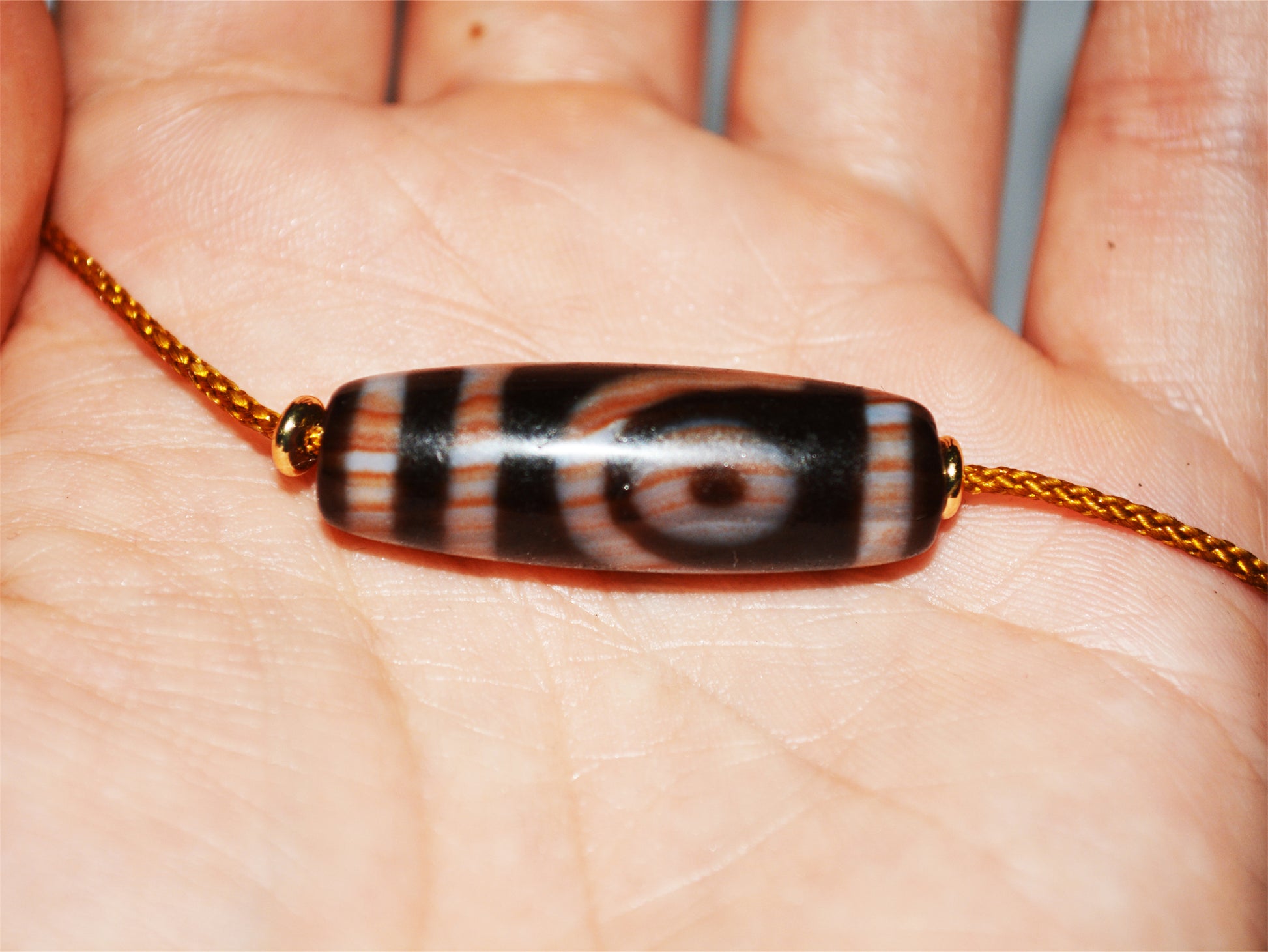 Genuine Himalaya Ancient Cinnabar Two Eyes Dzi Bead Amulet Tibetan Old Antique Real Agate Nepal Bloodspots 2 Eyed Pure Gzi Pendant Talisman Bracelet