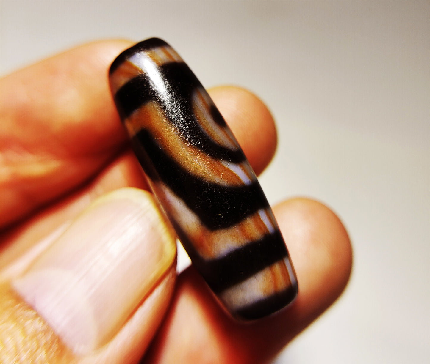 Genuine Himalaya Ancient Cinnabar Two Eyes Dzi Bead Amulet Tibetan Old Antique Real Agate Nepal Bloodspots 2 Eyed Pure Gzi Pendant Talisman Bracelet
