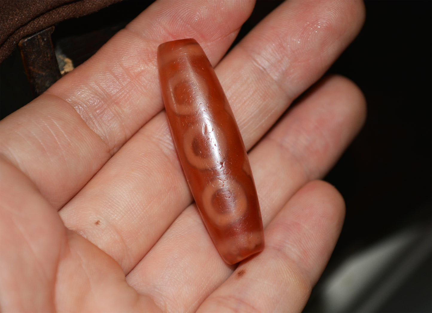 Genuine Tibetan Ancient Five Eyes Dzi Bead Pendant Amulet Himalaya Old Antique Real Agate Nepal 5 Eyed Pure Gzi Talisman Bracelet