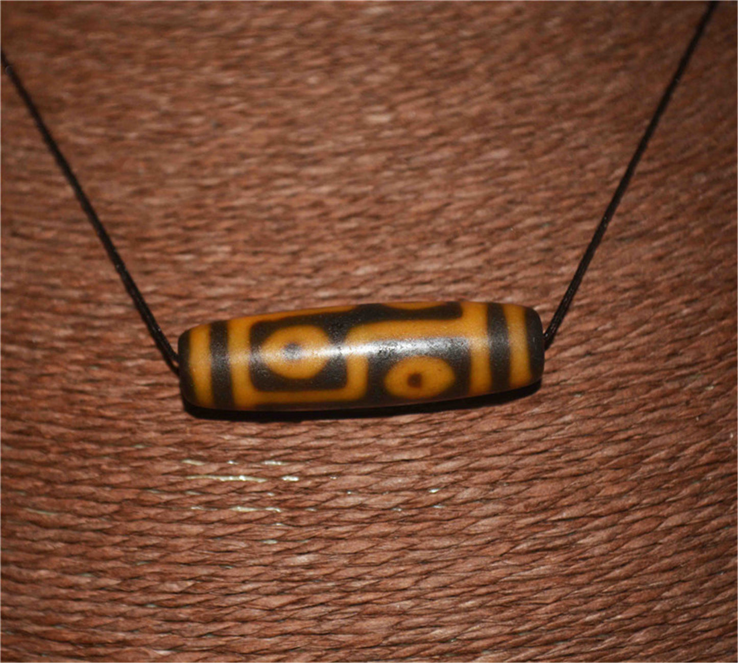 Genuine Tibetan Ancient Six Eyes Dzi Bead Pendant Amulet Himalaya Old Antique Real Agate Nepal 6 Eyed Pure Gzi Talisman Bracelet