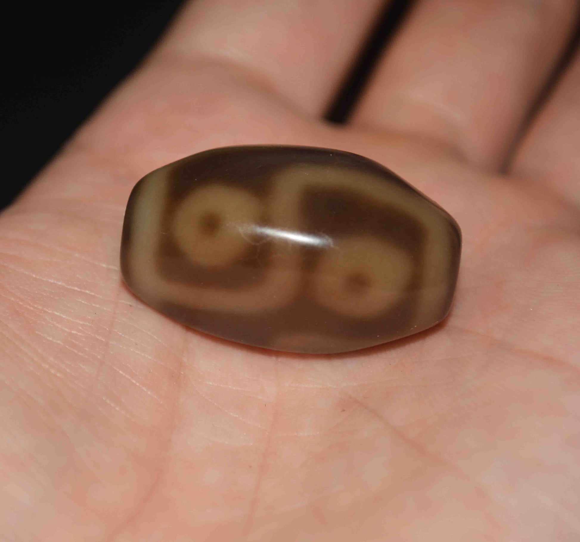 Genuine Tibetan Ancient Six Eyes Dzi Bead Pendant Amulet Himalaya Old Antique Real Agate Nepal 6 Eyed Pure Gzi Talisman Bracelet