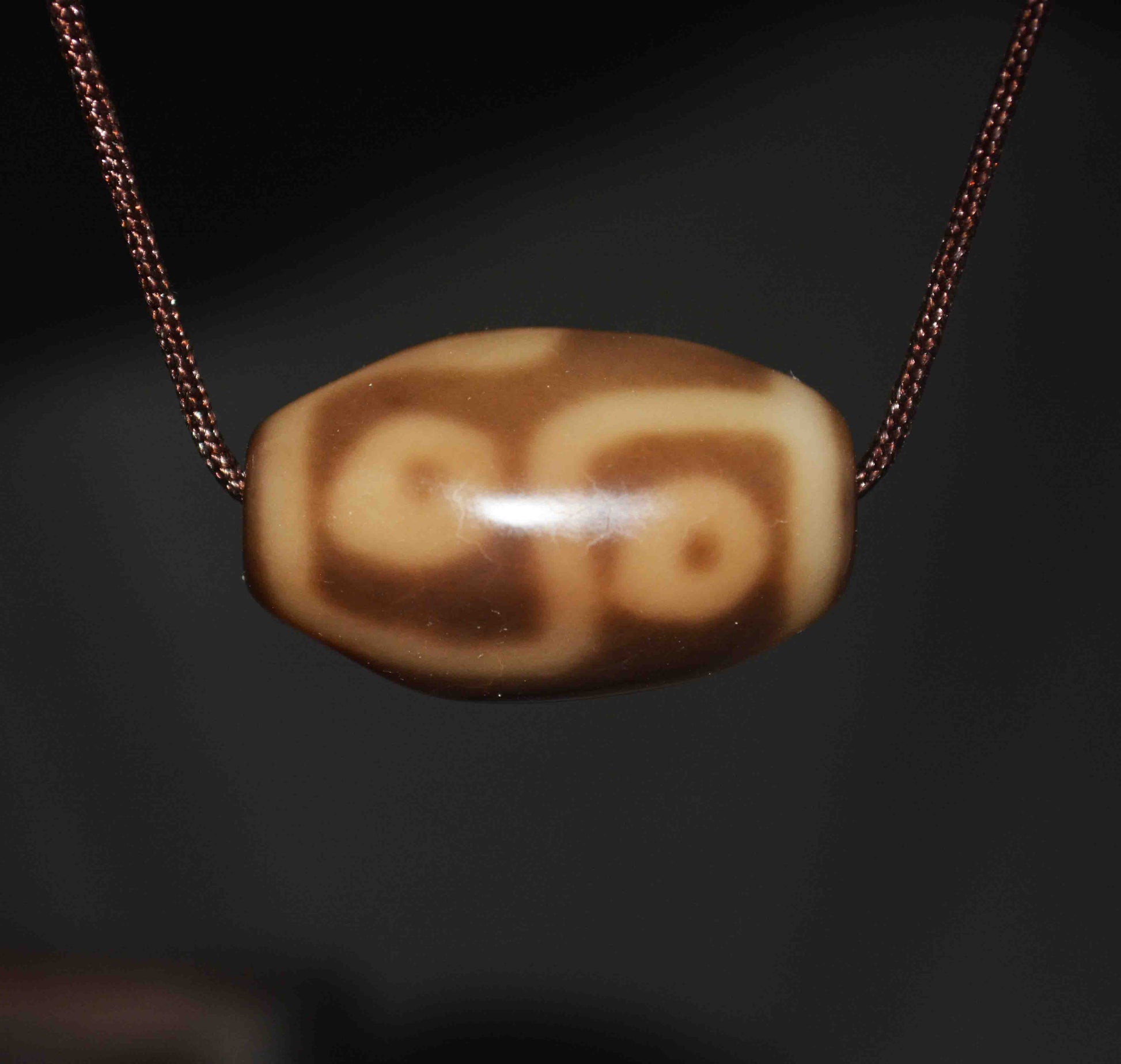 Genuine Tibetan Ancient Six Eyes Dzi Bead Pendant Amulet Himalaya Old Antique Real Agate Nepal 6 Eyed Pure Gzi Talisman Bracelet