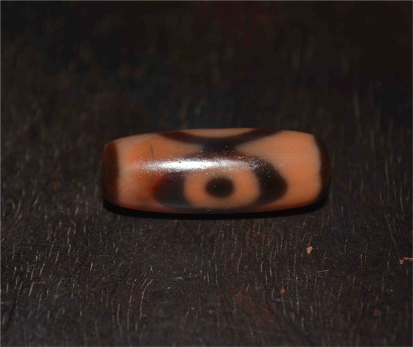 Genuine Tibetan Ancient Three Eyes Dzi Bead Cinnabar Pendant Amulet Himalaya Old Antique Real Bloodspots Agate Nepal 3 Eyed Pure Gzi Talisman Bracelet