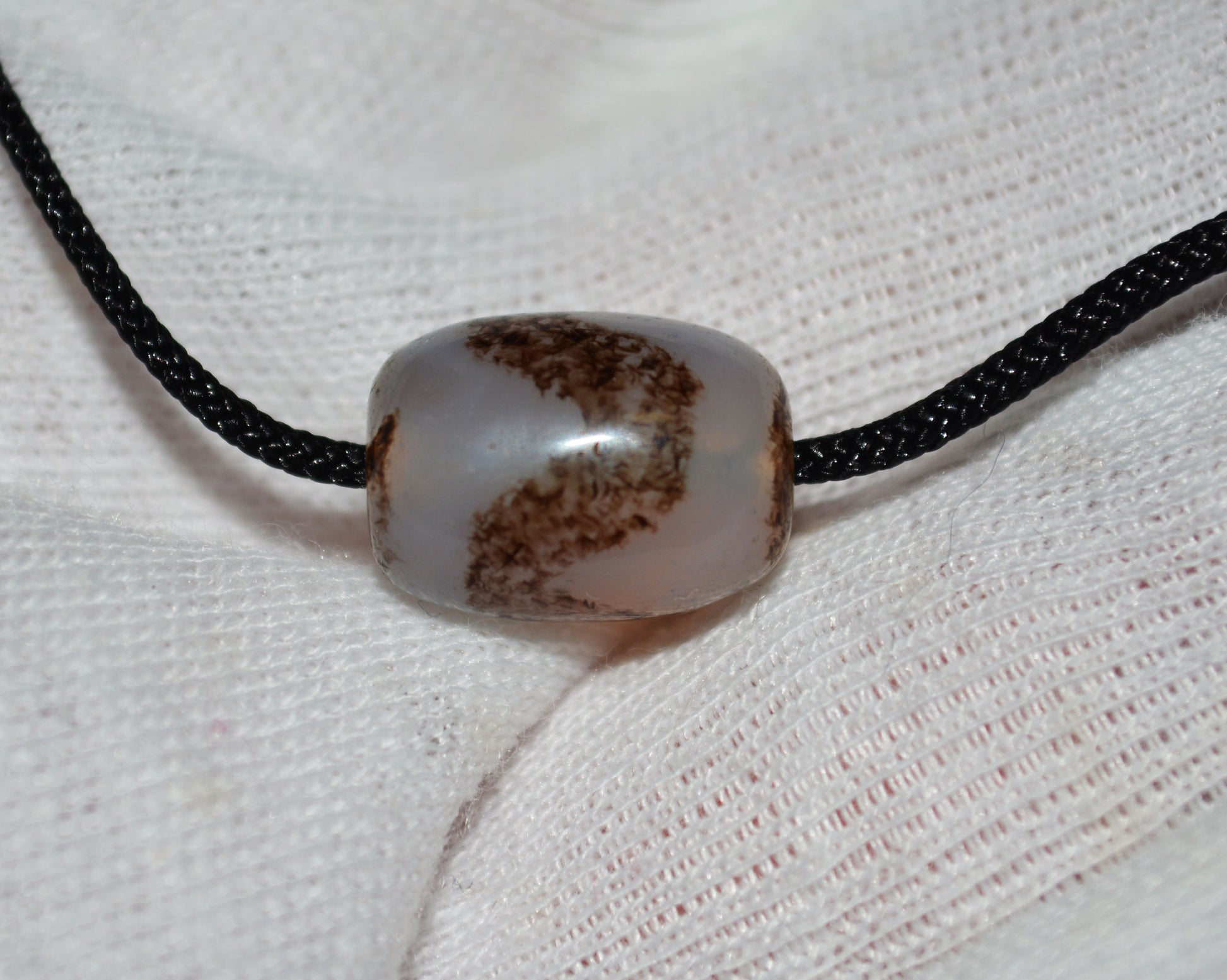 Genuine Tibetan Ancient Water Wave Dzi Bead Amulet Pendant Himalaya Agate Zigzag Old Antique Real Tiger Tooth Pure Gzi Talisman Bracelet