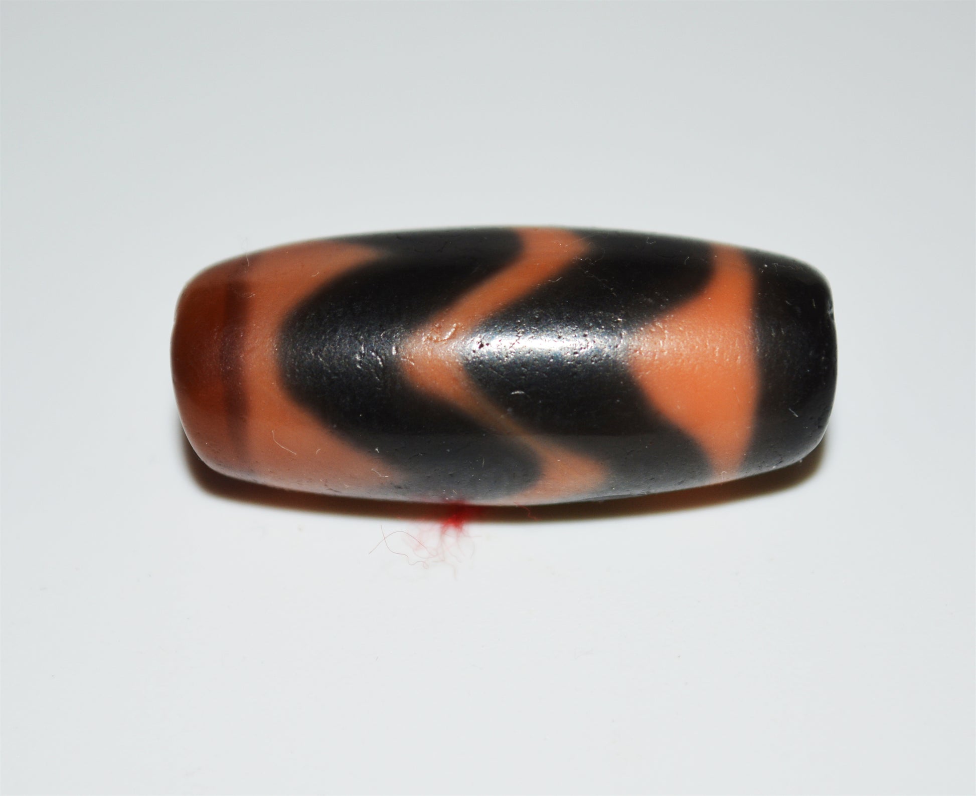 Genuine Tibetan Ancient Tiger Tooth Dzi Bead Pendant Water Wave Amulet Himalaya Zigzag Old Antique Real Agate Nepal Pure Gzi Talisman Bracelet