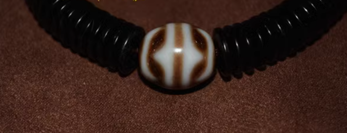 Genuine Tibetan Ancient Pure Tiger Tooth Dzi Bead Water Wave Amulet Himalayan Zigzag Old Antique Real Agate Nepal Gzi Talisman Bracelet
