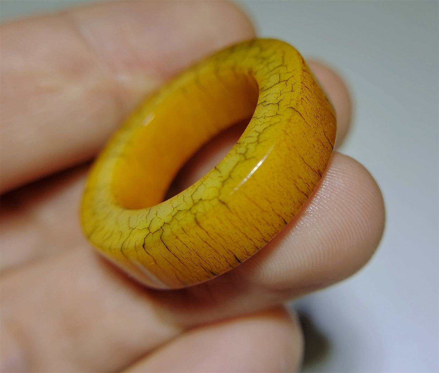 Genuine Tibetan Antique Yak Bone Amulet Pendant Ring Real Kapala Beads Old Mala Prayer Doughnut Lucky Talisman Donut