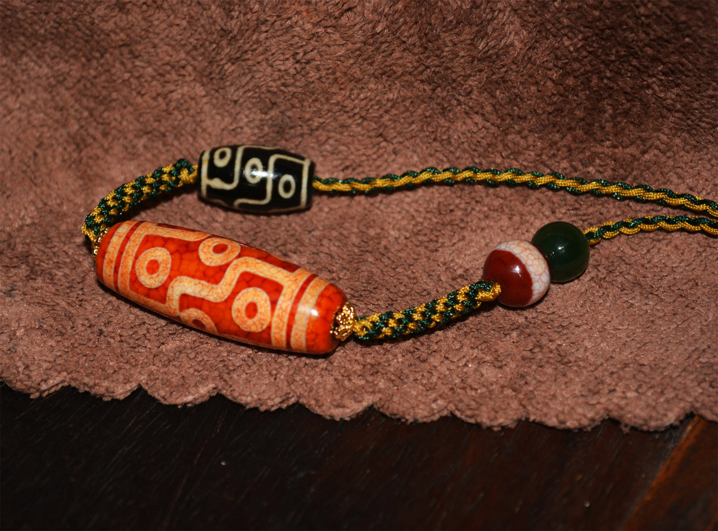 Genuine Tibetan Old Ancient Nine Eyes Dzi Bead Pendant Amulet Himalayan Agate Pure 9 Eyed Gzi Old Real Talisman Bracelet