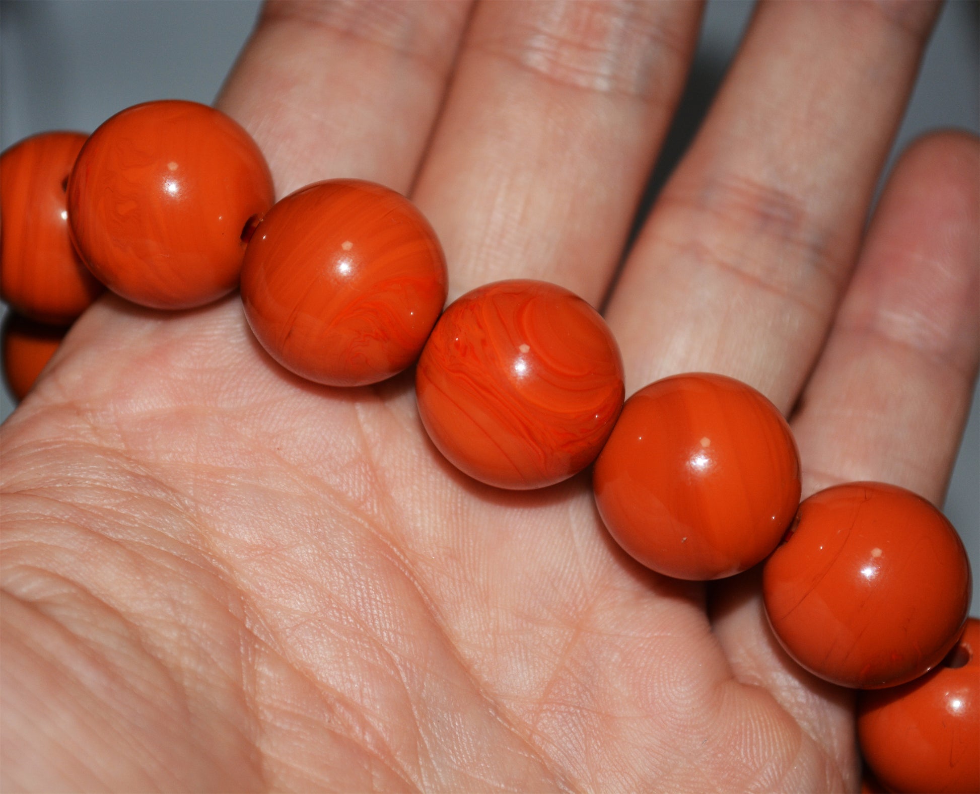 Genuine Tibetan Pema Raka Agate Bracelet Mala Prayer Beads Nanhong Carnelian Rosary Himalaya Real Worry Amulet