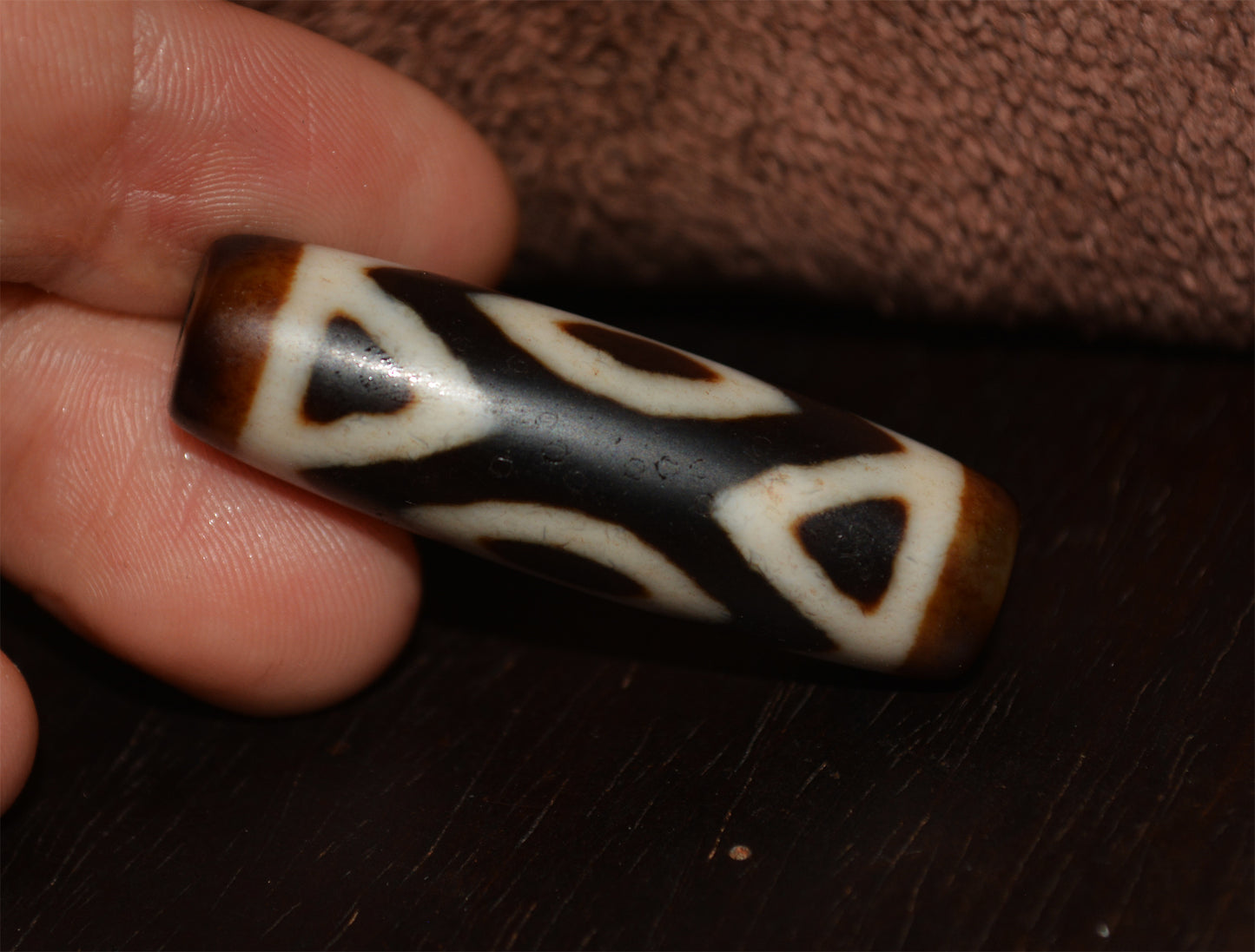 Himalayan Ancient Nine Eyes Dzi Bead Amulet Tibet Genuine Pendant Agate Pure Three Eyed Gzi Old Antique Talisman Bracelet Authentic