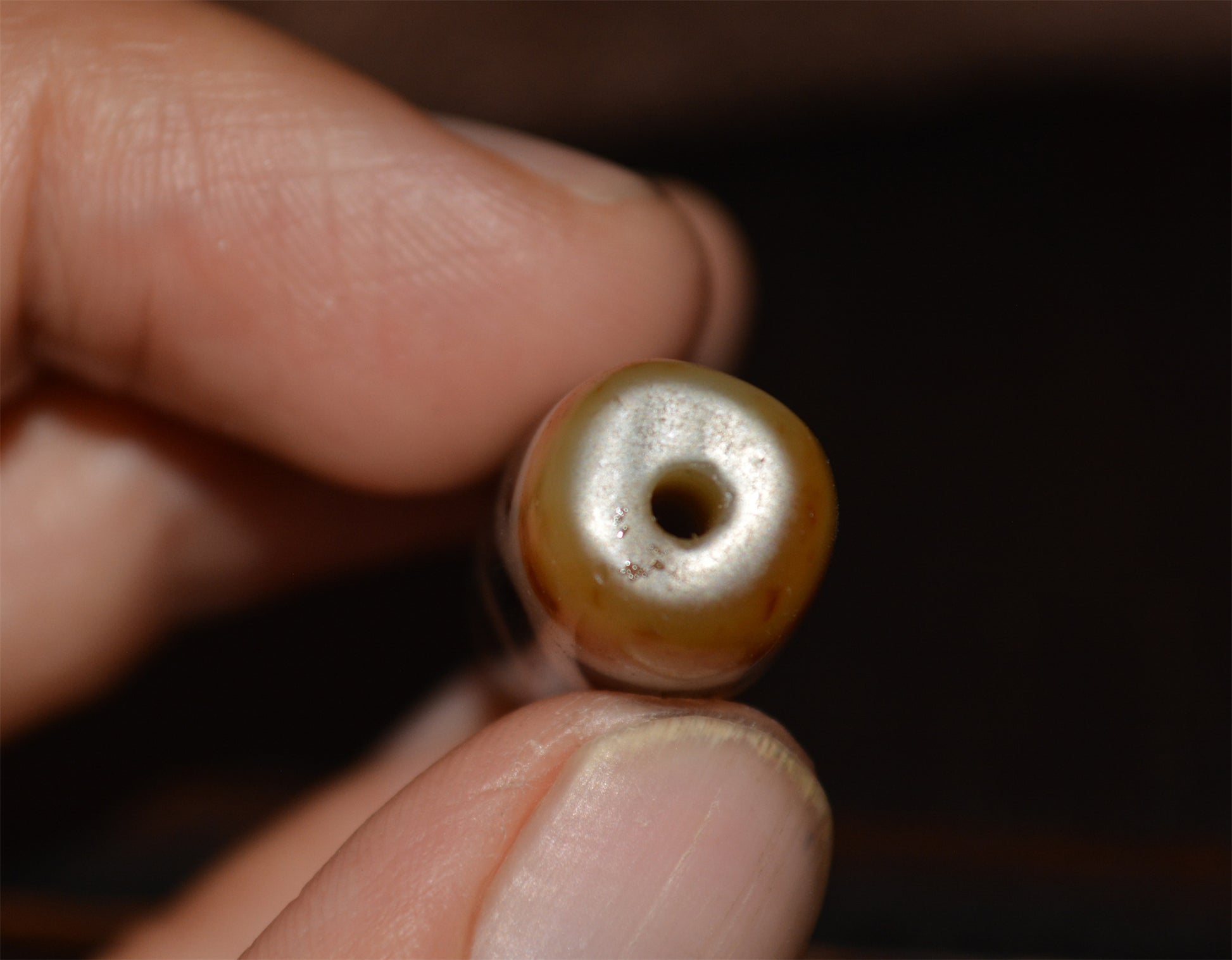 Himalayan Ancient Nine Eyes Dzi Bead Amulet Tibet Genuine Pendant Agate Pure Three Eyed Gzi Old Talisman Bracelet Authentic