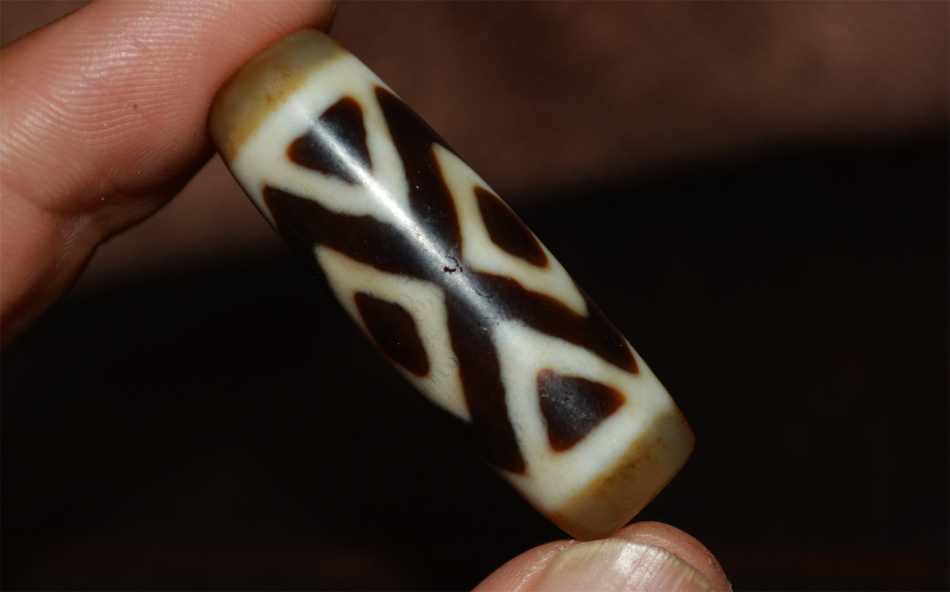 Himalayan Ancient Nine Eyes Dzi Bead Amulet Tibet Genuine Pendant Agate Pure Three Eyed Gzi Old Talisman Bracelet Authentic