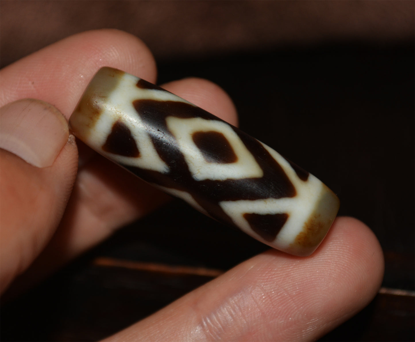 Himalayan Ancient Nine Eyes Dzi Bead Amulet Tibet Genuine Pendant Agate Pure Three Eyed Gzi Old Talisman Bracelet Authentic