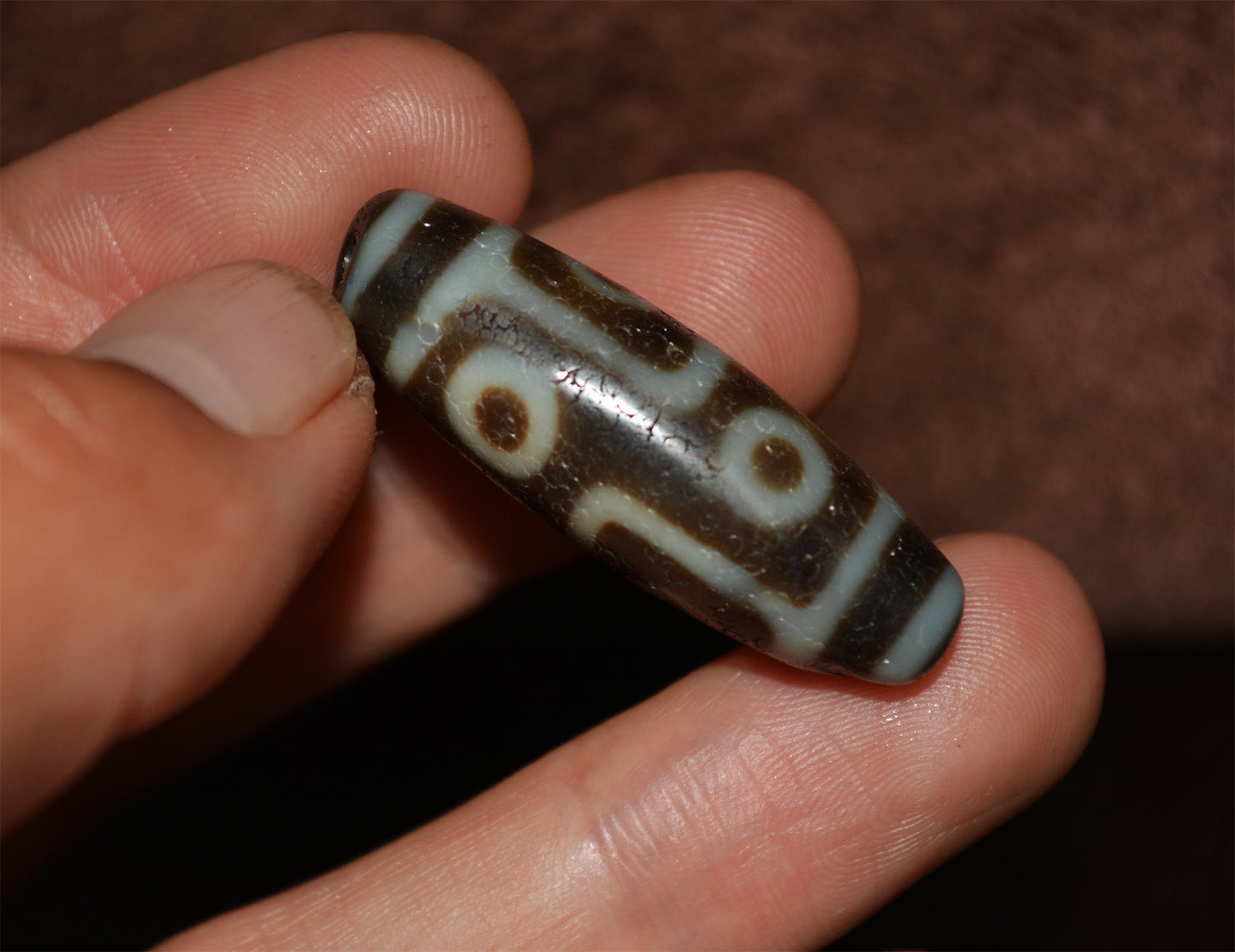 Himalayan Ancient Six Eyes Dzi Bead Real Tibetan Amulet Pendant Agate Pure 6 Eyed Gzi Old Antique Genuine Talisman Bracelet Carnelian