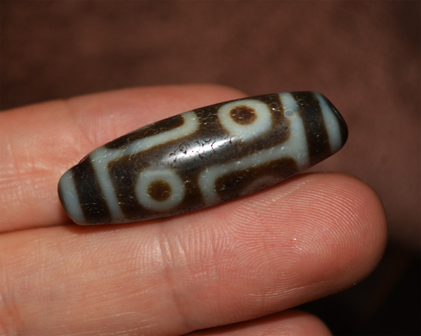 Himalayan Ancient Six Eyes Dzi Bead Real Tibetan Amulet Pendant Agate Pure 6 Eyed Gzi Old Antique Genuine Talisman Bracelet Carnelian