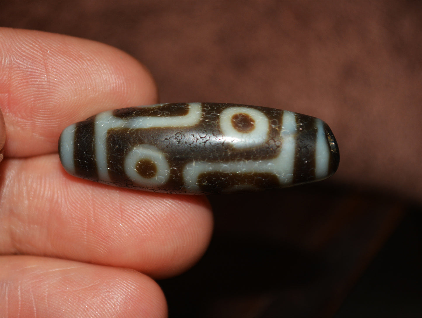 Himalayan Ancient Six Eyes Dzi Bead Real Tibetan Amulet Pendant Agate Pure 6 Eyed Gzi Old Antique Genuine Talisman Bracelet Carnelian