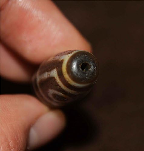 Himalayan Real Old Ancient Four Eyes Dzi Bead Amulet Pendant Tibet Agate 4 Eyed Pure Gzi Old Antique Talisman Bracelet