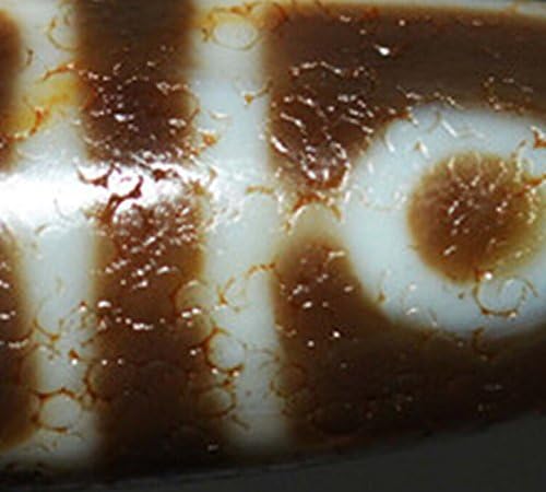 Himalayan Real Old Ancient Four Eyes Dzi Bead Amulet Pendant Tibet Agate 4 Eyed Pure Gzi Old Antique Talisman Bracelet