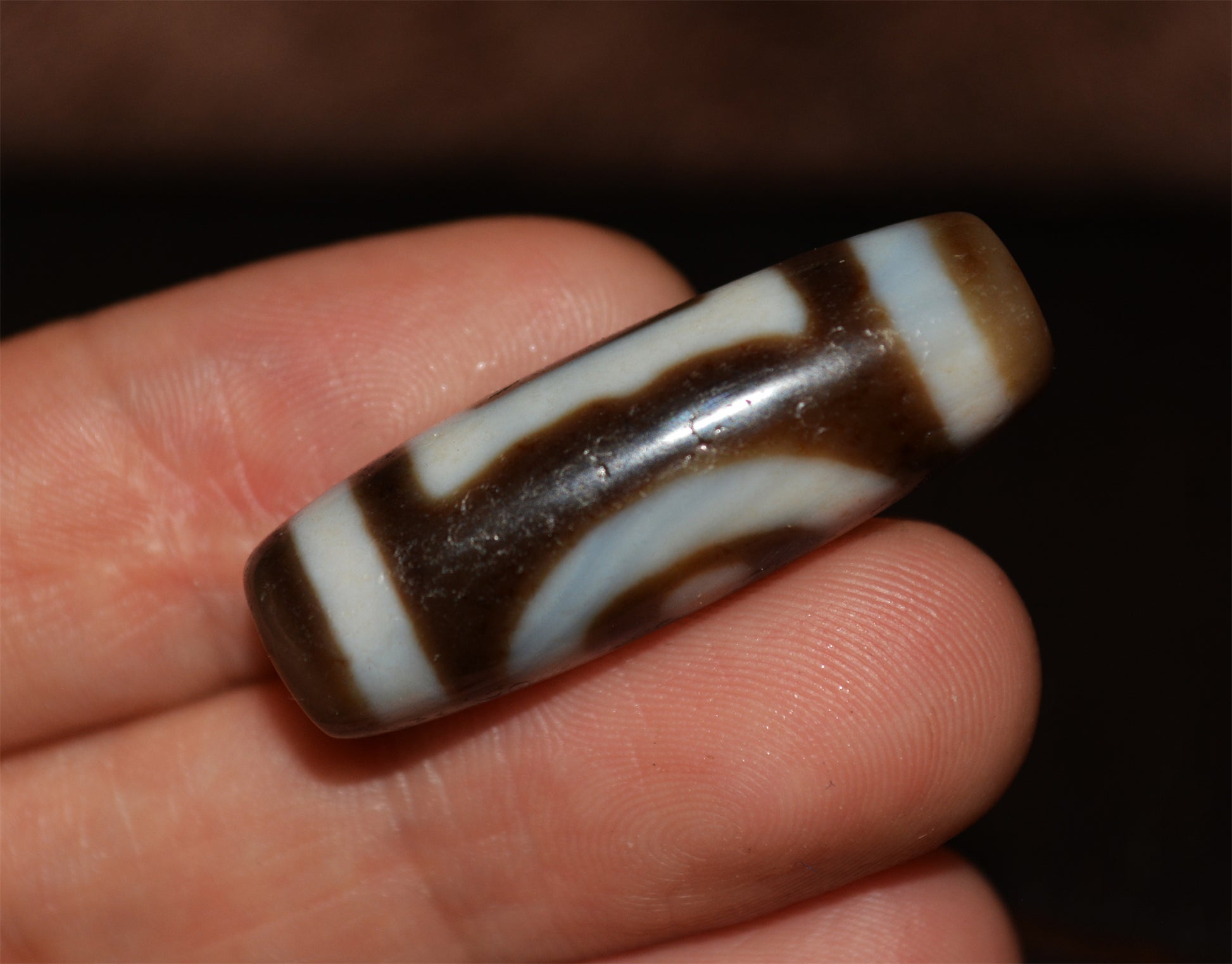 Himalayas Ancient Heaven and Earth Dzi Bead Cinnabar Real Sakor Namkor Bloodspots Pendant Amulet Tibet Agate Genuine Gzi Old Antique Tibet Talisman Bracelet