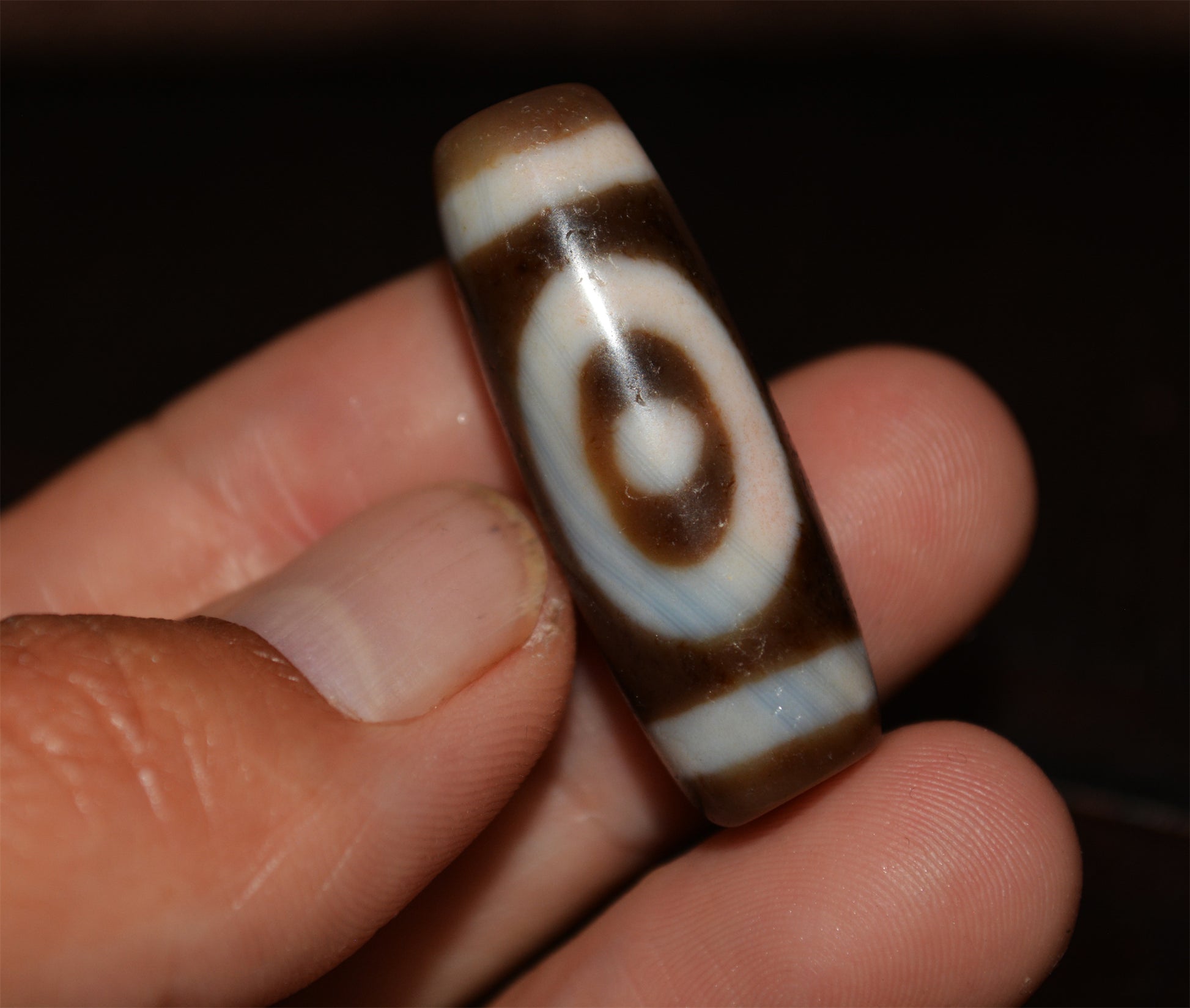 Himalayas Ancient Heaven and Earth Dzi Bead Cinnabar Real Sakor Namkor Bloodspots Pendant Amulet Tibet Agate Genuine Gzi Old Antique Tibet Talisman Bracelet