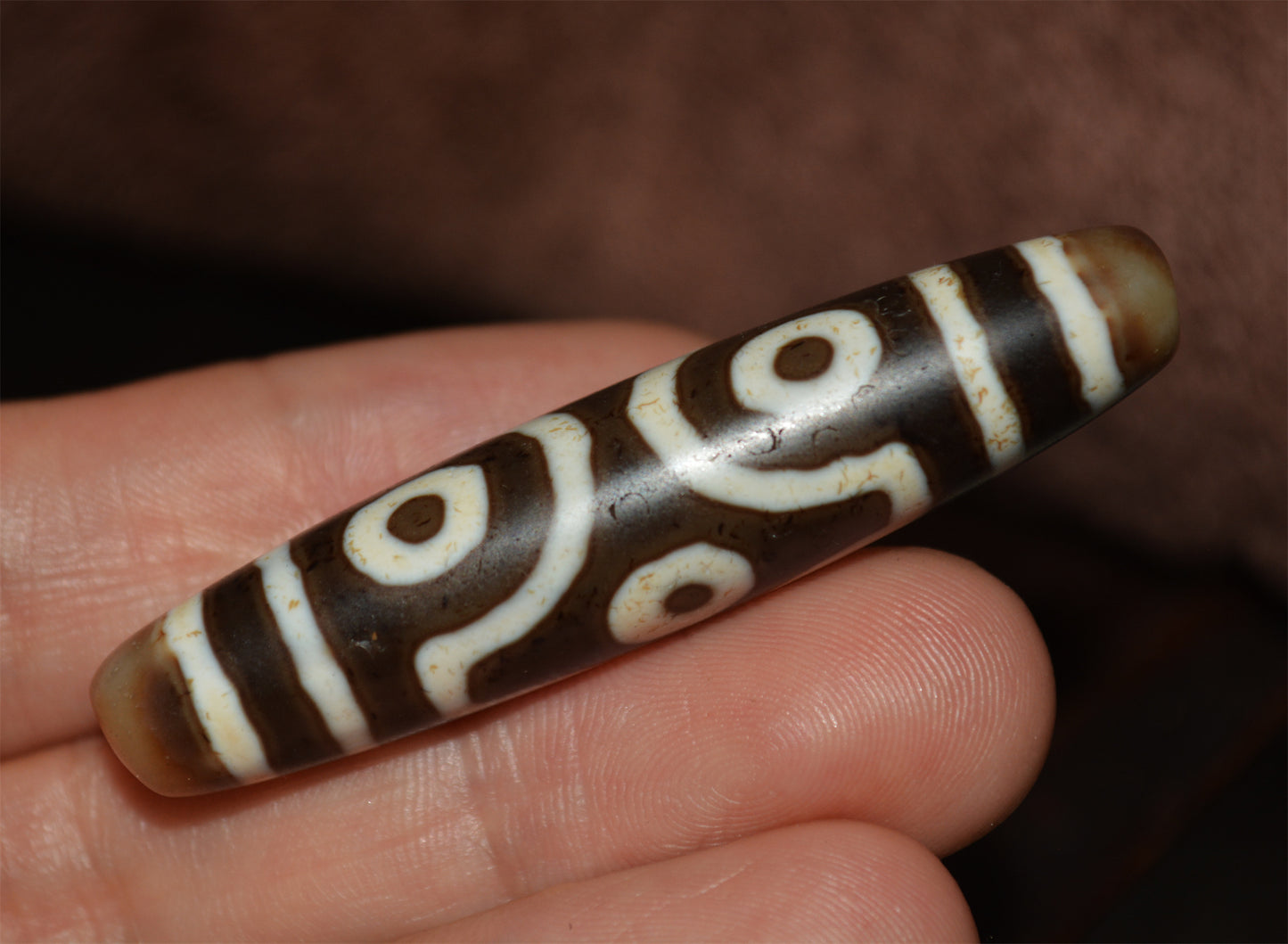 Himalayas Ancient Six Eyes Dzi Bead Amulet Real Tibetan Pendant Agate Pure 6 Eyed Gzi Old Antique Genuine Talisman Bracelet
