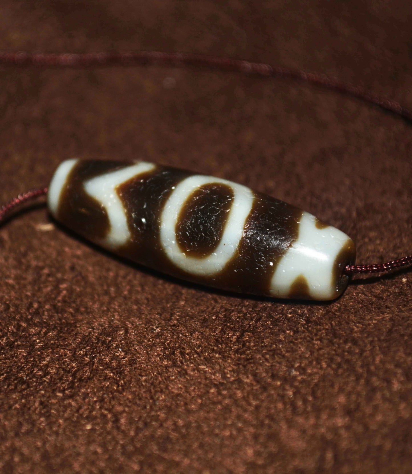 Real Ancient Tibetan Sakor Namkor Dzi Bead Amulet Himalaya Old Antique Genuine Agate Nepal Pure Heaven and Earth Gzi Pendant Talisman Bracelet