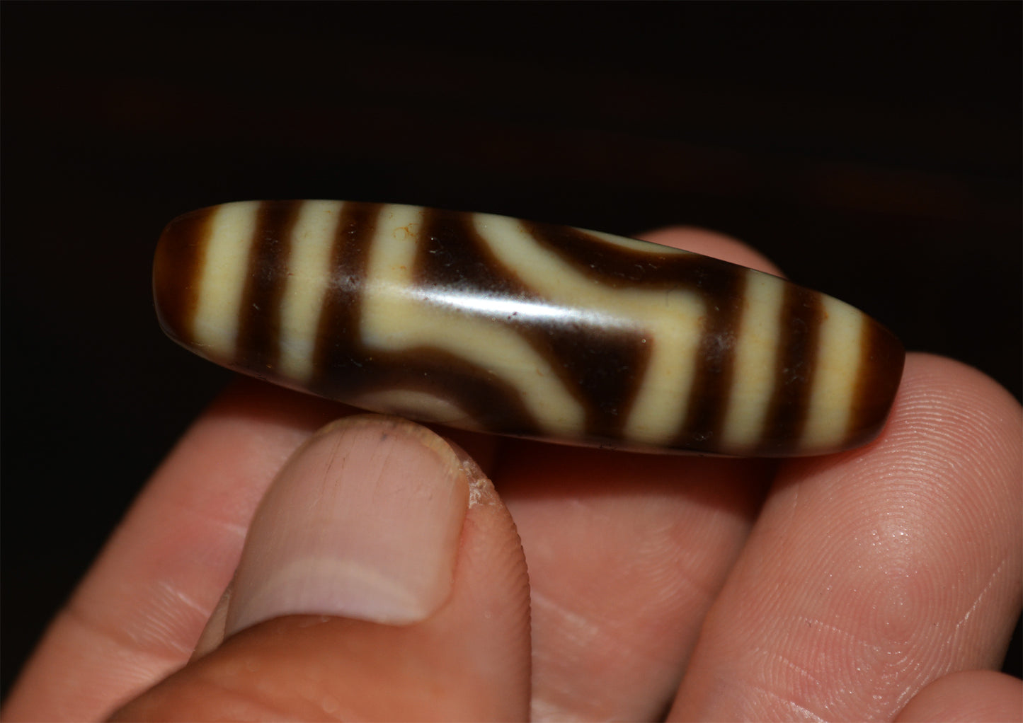 Real Ancient Tibetan Two Eyed Dzi Bead Amulet Himalayan Pendant Agate Pure 2 Eyes Gzi Old Genuine Talisman Bracelet