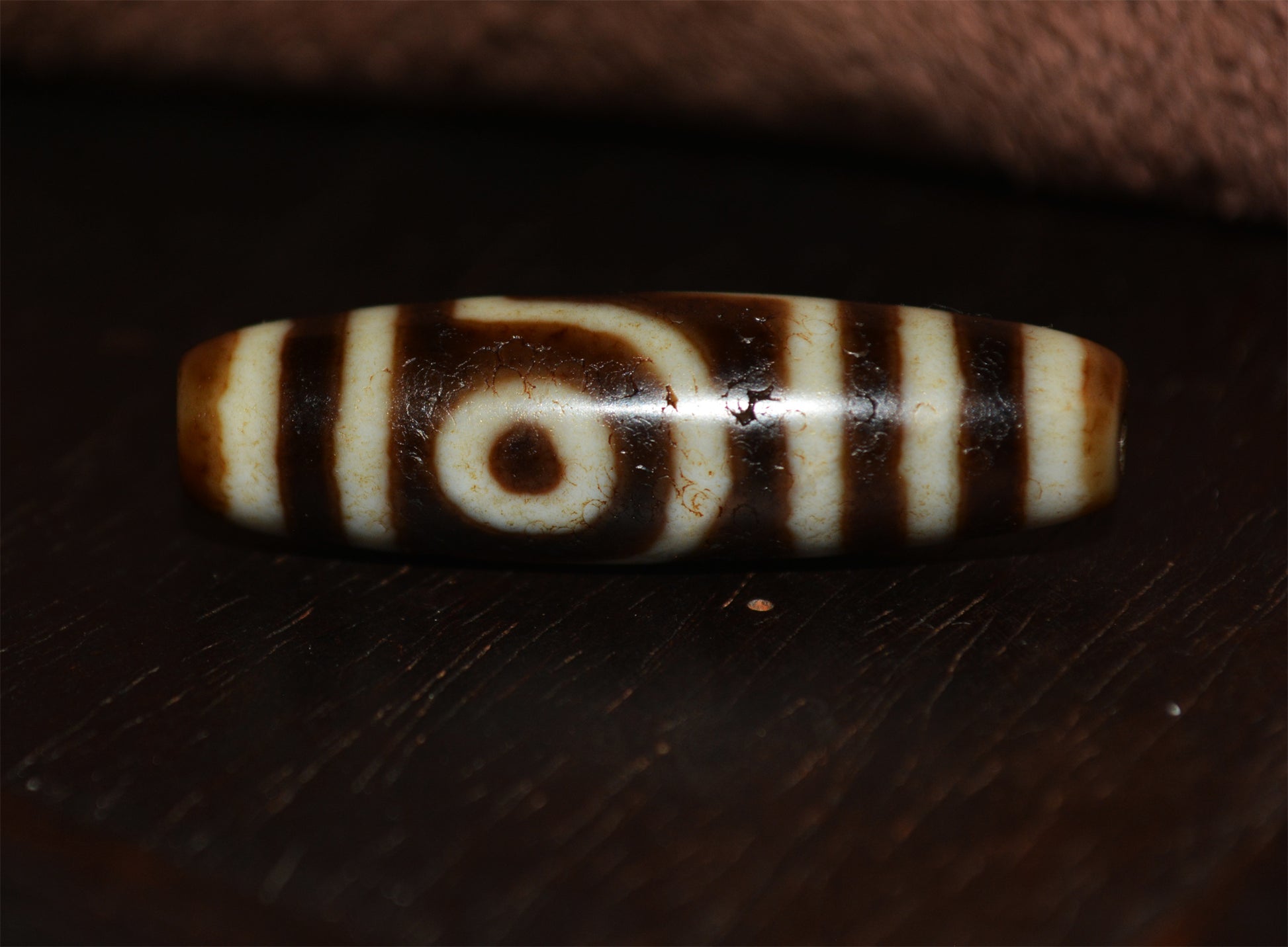 Real Ancient Tibetan Two Eyes Dzi Bead Amulet Himalayan Pendant Agate Pure 2 Eyed Gzi Old Genuine Talisman Bracelet