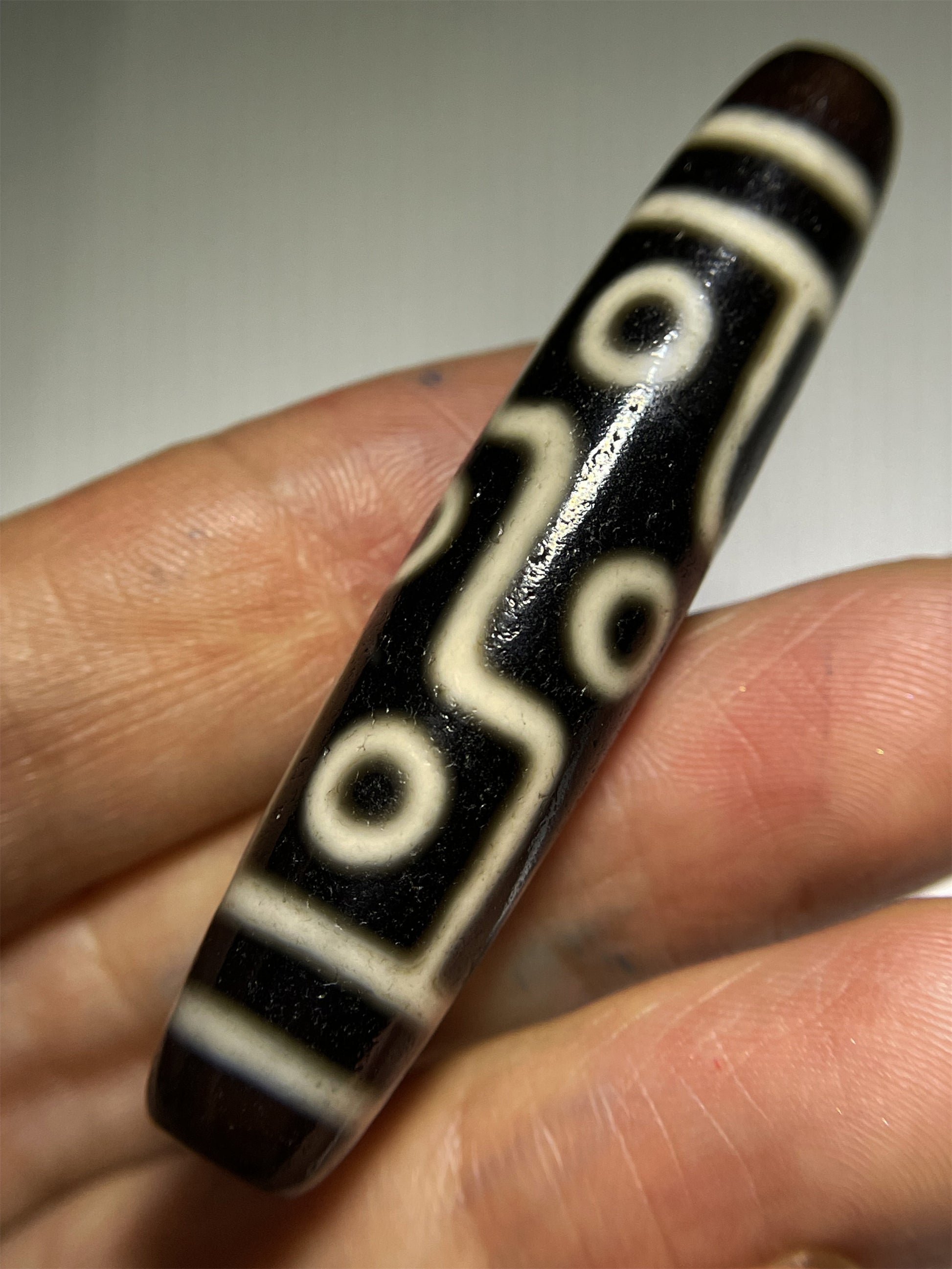 Real Himalaya Old Ancient Nine Eyes Dzi Bead Talisman Tibetan Pendant Agate Stone Pure 9 Eyed Gzi Amulet Bracelet