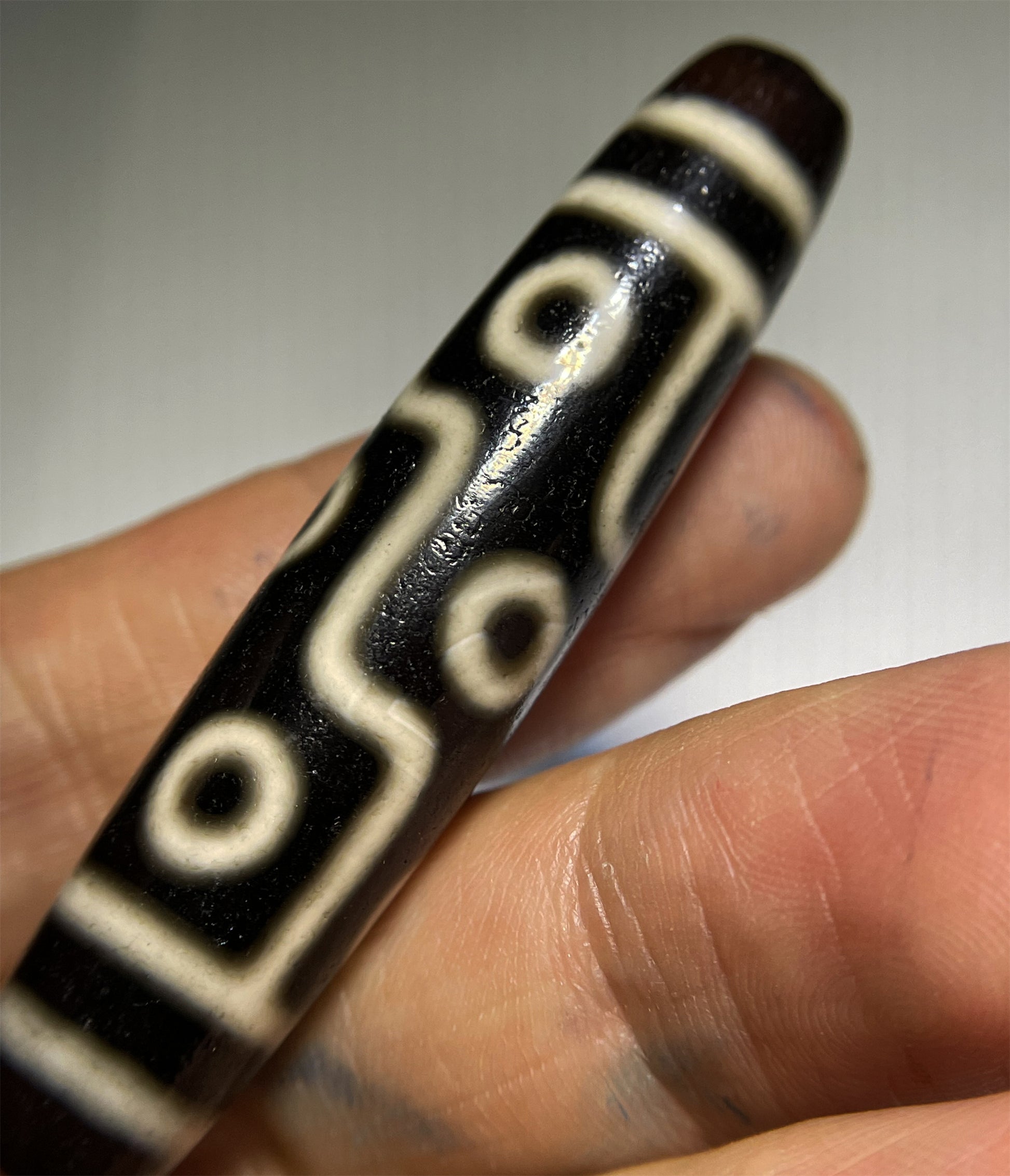 Real Himalaya Old Ancient Nine Eyes Dzi Bead Talisman Tibetan Pendant Agate Stone Pure 9 Eyed Gzi Amulet Bracelet