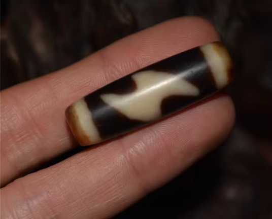 Real Himalayan Ancient Five Eyes Lightning Dzi Bead Amulet Tibetan Pure 5 Eyed Gzi Pendant Genuine Old Antique Agate Talisman Bracelet