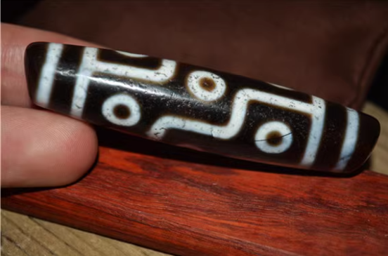 Real Himalayan Ancient Pure Nine Eyes Dzi Bead Amulet Pendant Tibet Agate 9 Eyed Pure Gzi Old Antique Talisman Genuine