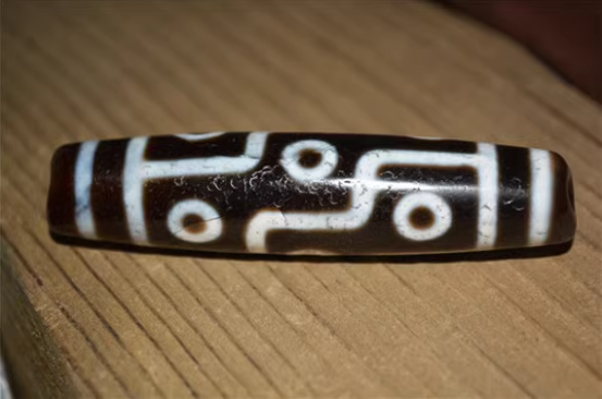 Real Himalayan Ancient Pure Nine Eyes Dzi Bead Amulet Pendant Tibet Agate 9 Eyed Pure Gzi Old Antique Talisman Genuine