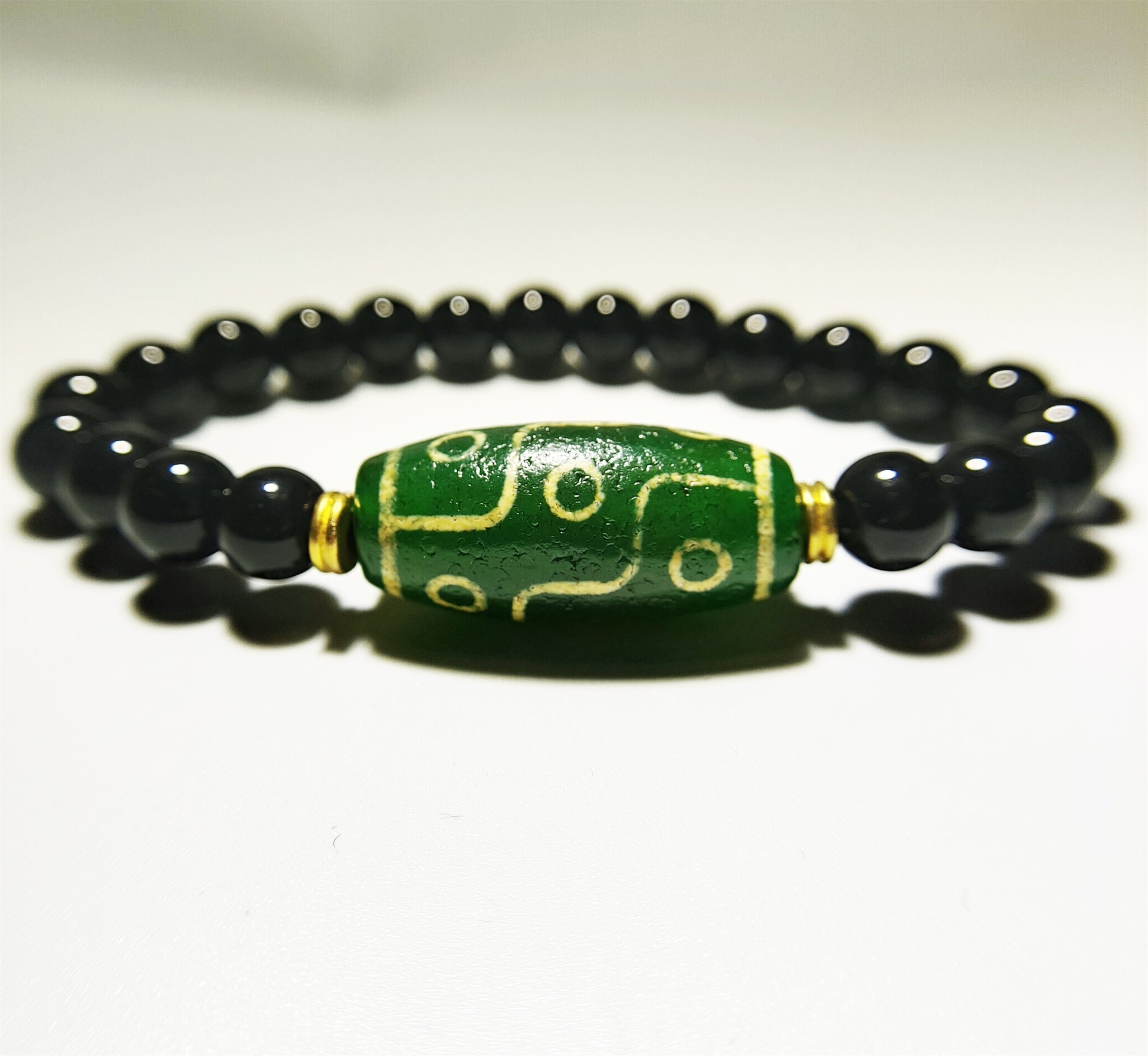 Real Himalayan Ancient Pure Nine Eyes Dzi Bead Amulet Tibetan Old Antique Agate Genuine 9 Eyed Gzi Tibet Talisman