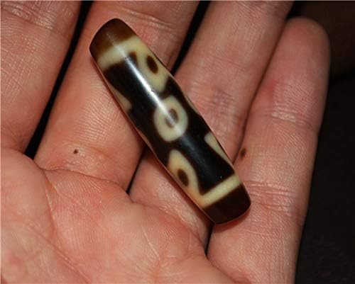 Real Himalayan Ancient Pure Nine Twelve Eyes Dzi Bead Amulet Pendant Tibet Agate 12 Eyed Pure Gzi Old Antique Talisman Genuine