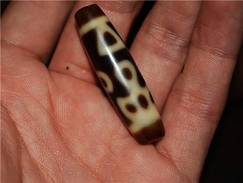Real Himalayan Ancient Pure Nine Twelve Eyes Dzi Bead Amulet Pendant Tibet Agate 12 Eyed Pure Gzi Old Antique Talisman Genuine