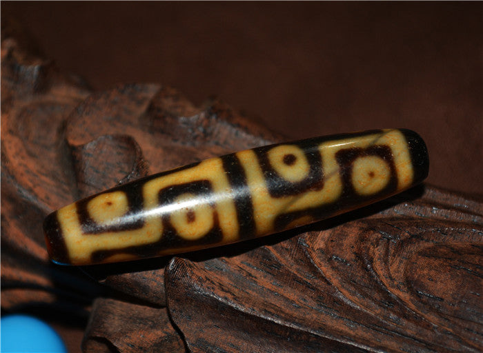 Real Himalayan Ancient Twelve Eyes Dzi Bead Amulet Pendant Tibet Agate Pure 12 Eyed Gzi Old Antique Talisman Bracelet